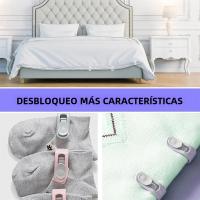 Clips Para Sábanas Y Edredones Antideslizantes 4-20pcs Clip Para Cama Anti-run Fastener Para Edredón Y Sábanas Pegs Para Ropa De Dormir Color Rosa Verde Morado - details 5