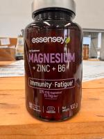 Magnesium + Zinc + Vitamin B6 – 120 cáps. veganas Essensey | apoya energía, nervios y recuperación - details 0
