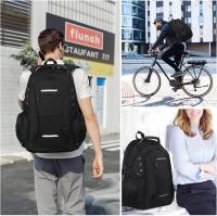Mochila de computadora portátil para hombres, mochila de computadora de viaje grande, con Puerto de carga usb, adecuada para viajes de negocios, adecuada para computadoras portátiles de 17 pulgadas, 40 litros, antirrobo, impermeable - details 2