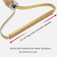 Broom De Pelusa Portátil Eliminador De Pelo De Mascotas Cepillo Manual Para Limpieza De Sofás Ropa Herramienta De Afeitado De Tela - details 5