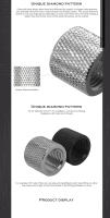 Extensor De Agua Para Enfriamiento De PC M-F 15mm G1/4 Montura Directa En Color Negro/Oro Adaptador De Tubo Duro a Tubo Suave - details 2