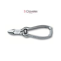 3 Claveles 238 - Alicate Para Para Pedicura, Americano, 4 Cm Inoxidable, Cranberry - details 0