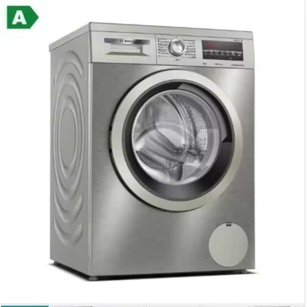Bosch Lavadora WUU28T8XES 8kg 1400rpm A+++: Carga Frontal, Motor Ecosilence, Display LED, Speedperfect, Acero Inoxidable - 1