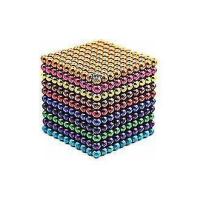 Conjunto de 1000 bolas magntic de 3mm para el alivio de estrés Manger 10 colores (Manges de colores 1000 picos) - details 0