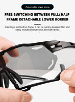 Gafas Deportivas Photochromic Para Hombres Y Mujeres Gafas De Sol UV400 Para Ciclismo Montaña MTB Gafas De Bicicleta Carretera - details 7