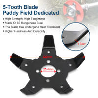 Cortadora De Malezas Doble Uso Placa De Weeder Multifuncional Para Jardín Con Hojas De Acero De Carbono Mower Y Afeitadoras De Hierba 2/5 Dientes Cabeza De Trimmer De Valla - details 4