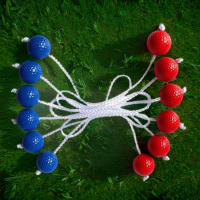 6 Pack De Bolas De Repuesto Para Juego De Bolas De Ladder Toss Juego De Golf Al Aire Libre Plástico Pack Completo Para Juegos De Jardín Y Pista - details 0