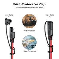 Conector De Desconexión Rápida SAE 2 Pin 12-36V 16AWG Con Fusible Y Enchufe De Terminal Para Auto Moto Cable SAE a SAE Para Solar - details 2