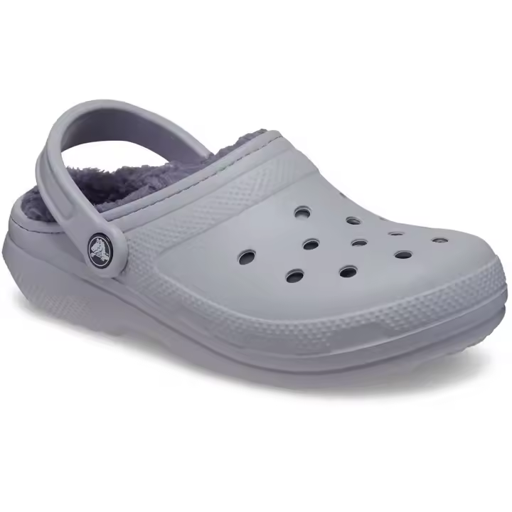 Calzado hombre Zuecos Crocs Zuecos Classic Lined Gris - 1