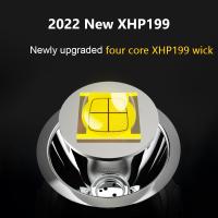 Linterna Frontal LED Potente XHP199 Con USB Recargable 18650 Para Pesca Y Camping Fuente De Luz LED XHP160 Ángulo De Haz 180° Impermeable - details 3