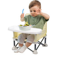 Silla De Comedor Plegable Multifuncional Para Bebés Infantil Asiento Aumentador Portátil Accesorios Para Bebés Material Plástico Unisex - details 16