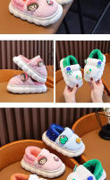 Chupines De Algodón Para Niños Y Niñas Resistentes Al Agua Para El Invierno Zapatos De Lana Para El Hogar Cómodos Y Seguros - details 13