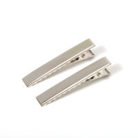 20pcs Clip Para Cabello De Téngara Con Un Solapamiento Para Joyería DIY Accesorios De Metal Aleación De Zinc Tamaños Variados - details 13