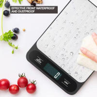 Báscula De Cocina Digital 10kg Para Hornear Y Dieta Personal Pantalla LCD Precisión 1g Escala De Alimentos Electrónica - details 7