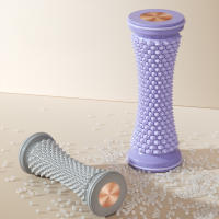 Masajeador De Pies Rolador De Yoga Para Fascia Plantar Relajación Muscular Cuidado Masajeador Manual De Plástico TPR Y ABS Tamaño 16x5x5cm - details 5