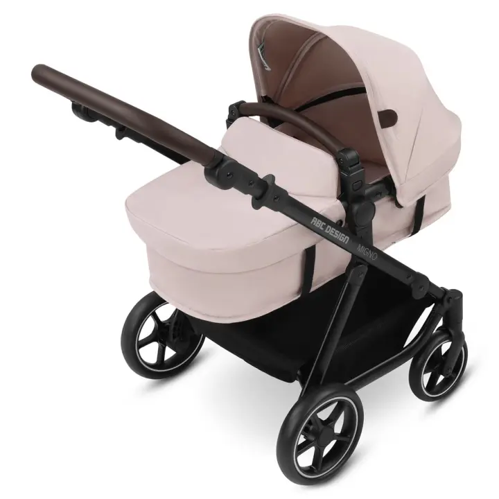 Cochecito Muñecas de Juguete Abc Design Reborn Migno con cubre - 1