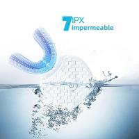 Cepillo De Dientes Ultrasonido Portátil Impermeable Con Cobertura 360° U-shaped Para Cuidado Oral Limpieza Dental Para Niños - details 3