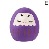 Muñeca Daruma De Cerámica Japonesa 1/6pcs Encanto De Suerte Adorno De Fortuna Ornamento De Paisaje Decoración Para El Hogar Accesorios Miniatura Regalos - details 29