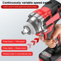 Llave De Torque Inalámbrica Sin Escobillas 1980N.m Con Luz Para Herramientas Eléctricas Compatible Con Batería De Litio Makita - details 4