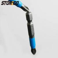 STONEGO Kit De Destornilladores Magnéticos Phillips 10 Piezas Tamaño 1/4 Pulgada Con Cabeza De Destornillador De 50 Mm Y Herramienta Antideslizante Para Taladro Eléctrico - details 5