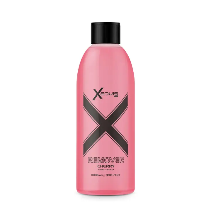 Removedor Cherry de Esmaltado Semipermanente Quitaesmalte con Acetona - 125ml - 200ml - 500ml - 1000ml - 5000ml (Aroma Cereza)  para Uñas - Equis Pro - Vendido por Beauty World Distributor - 1