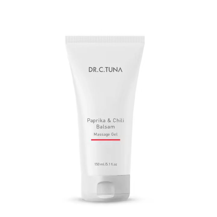 Gel de masaje Paprika & Chili Balsam, perfecto después de días largos y estresantes. Formulado con chile rojo, jengibre, ortiga, mentol y numerosos aceites esenciales. - 1