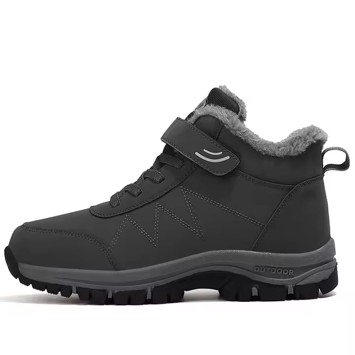 Botas De Nieve Para Hombres Calidad Superior Casual Impermeables Calientes Invierno Zapatos De Senderismo Montañismo Exterior Sneaker Trekking - 1