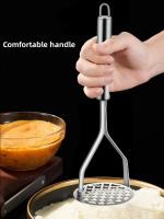 Prensa De Puré De Acero Inoxidable Herramienta De Frutas Y Verduras Para Cocina Creativa Hacer Jugo Y Puré De Patatas Gadget De Cocina - details 7