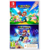 Mario & Rabbids Double Pack (CIAB) Switch PAL España - Solo código de descarga de los juegos Mario + Rabbids Kingdom Battle y Mario + Rabbids Sparks of Hope para Nintendo Switch - Juego nuevo, original, precintado - details 0