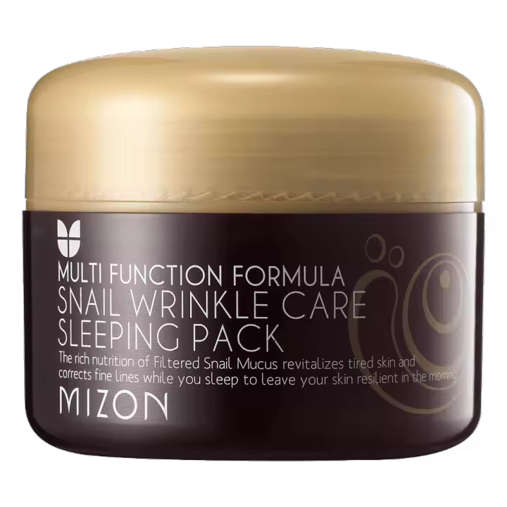 Mascarilla Antiedad Nocturna Mizon Snail Wrinkle Care Sleeping Mask - 1