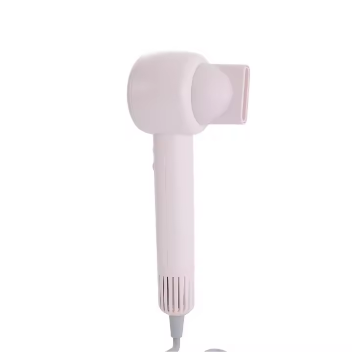 Secador de pelo 1400W 4 niveles de potencia rosa - 1