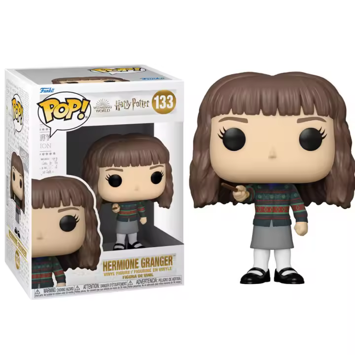 Figura Pop Harry Potter Anniversary Hermione With Wand-Figura de Vinilo Coleccionable - Idea de Regalo- Mercancia Oficial - Juguetes para Niños y Adultos - Movies Fans - Muñeco para Coleccionistas y Exposición - 1