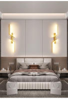 Lámpara De Pared LED Moderna Minimalista Para Dormitorio Y Sala De Estar Luz De Noche Para Cama Y Sofá Fuente De Aluminio Incluye Bombillas Instalación En Pared - details 10