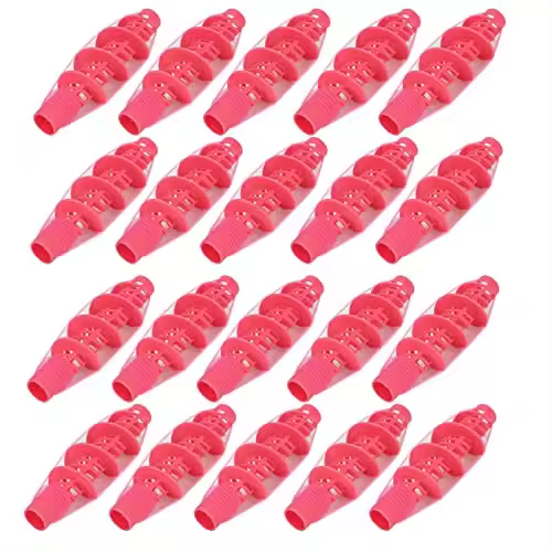 Juego de 20 rulos para el pelo, reutilizables, en espiral, que no dañan el cabello, para peinar el cabello tú mismo - 1