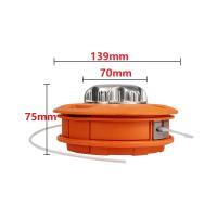 Cabeza De Trimmer De Aluminio Universal Con Alimentación Por Bum Universal Strimmer Para Cortar Grama Piezas De Repuesto Para Cortacésped Y Lijadora - details 3