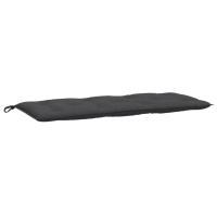vidaXL Cojín para banco de jardín tela 120x50x7 cm Color Antracita melange,  Gris claro melange,  Gris oscuro melange y mas Cojín Decorativo de Asiento Cojines de muebles de salon - details 9