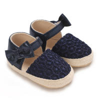 Zapatillas De Verano Para Bebés Niñas 0-18M Con Lazo Casual Sandalias Suave Cómodas Para Primeros Pasos Material Transpirable Tela Y Algodón - details 49