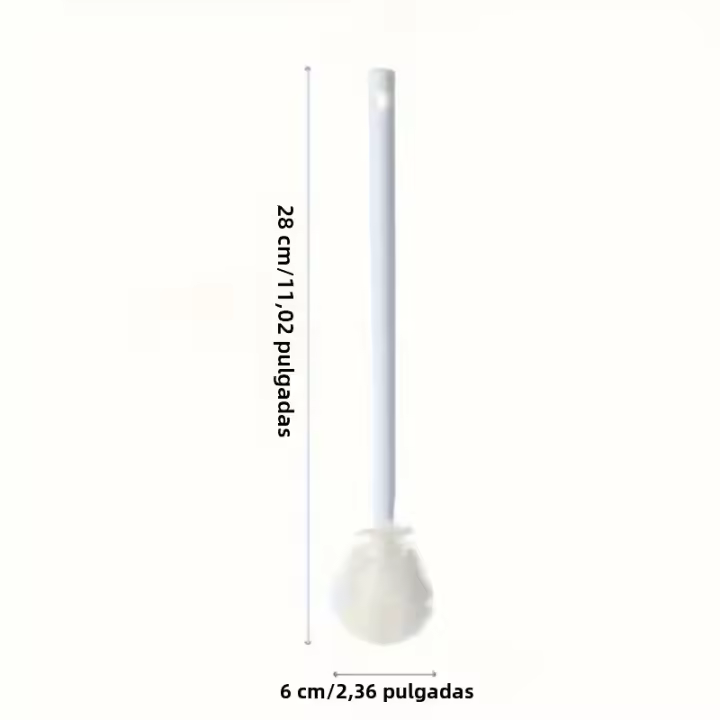 Cepillo De Limpieza Integral Plegable De Silicona Con Diseño De Mango Largo Para Botellas Y Vasos Limpiable Y Reutilizable - 1