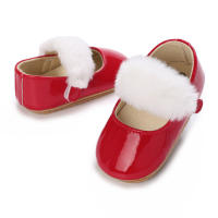 Zapatos De Princesa Para Bebé Niña En Lace Blanca Mocasines Con Lazo Y Borde Antideslizante De Goma Primera Calzado Para Caminar - details 171
