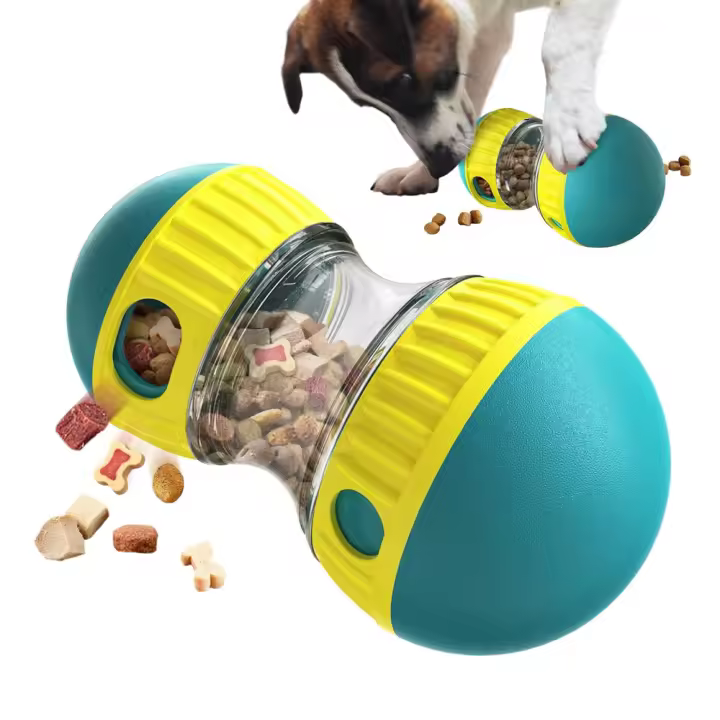 Mr Goodsy® Juguete interactivo para perros, Alimentador, Dispensador de golosinas, Comedero de rompecabezas para perros, Alimentación lenta para masticables - 1