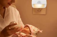 Lámpara Nocturna LED Con Sensor De Movimiento EU US Plug Para Dormitorio Toilet Hallway Kitchen Luz Nocturna Dimmerable Para Niños - details 12