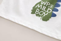 Ropa De Verano Para Bebé Niño Casual Nueva Con Dinosaurio Camiseta Corta Y Pantalones 2 Piezas Algodón Ropa Infantil - details 8