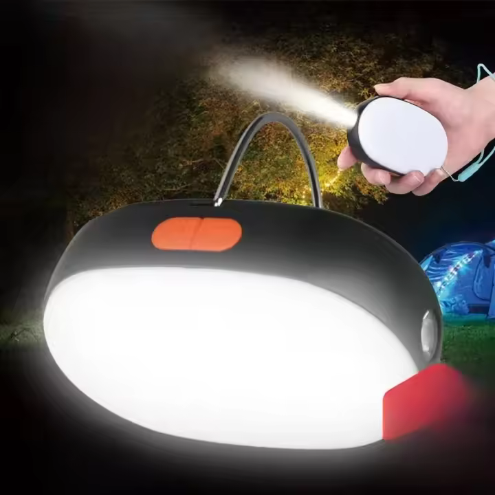 Linterna Portátil G700 LED Con Fuente De Luz Dual Y Batería Recargable De 6000 mAh Lámpara De Camping Exterior Torcha Farol Para Exteriores - 1