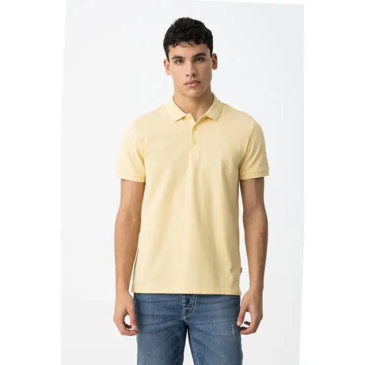 Hombre Marcas Polos Ropa Tiffosi Tiffosi hombre  Polo-Tiffosi- Manning_2 amarillo - 1