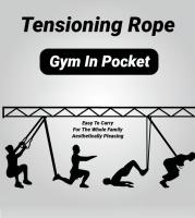 Banda De Resistencia Con Manijas Para Remo 10-30LB Ejercicio De Fuerza Para Hombres Y Mujeres Equipo De Entrenamiento En Casa - details 0