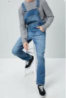 Men Jeans Pants Denim Dungarees Overalls Bib And Brace Work Trousers - details 3