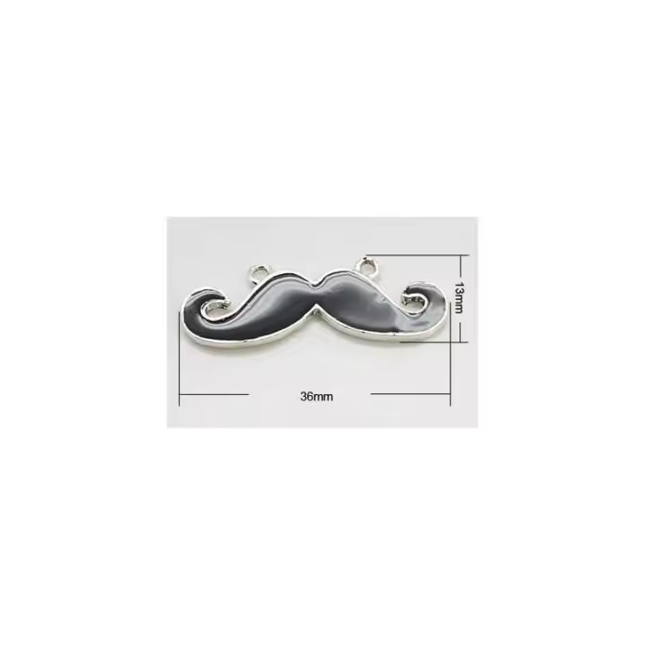 CRAFT DISCOUNT                      MOUSTACHE BIGOTE 13x36x2 MM 1 UNIDAD - 1