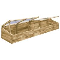 vidaXL Invernadero de madera de pino impregnada 200x50x35 cm - details 2