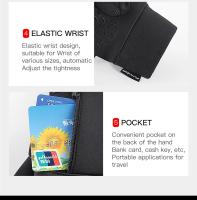 Guantes De Ciclismo Para Invierno a Prueba De Viento Táctiles Cálidos Y Resistentes Al Agua Para Hombres Y Mujeres Guantes De Motocicleta No Esmerilados De Silicona Antideslizantes - details 12