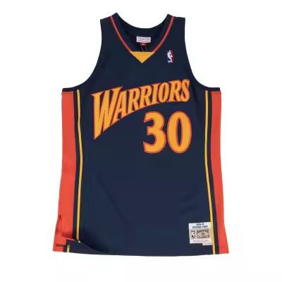 Peto equipacion oficial Mitchell and Ness NBA Golden State Warriors - Stephen Curry Swingman Jersey Navy SMJYGS18170-GSWNAVY09SCU - 1